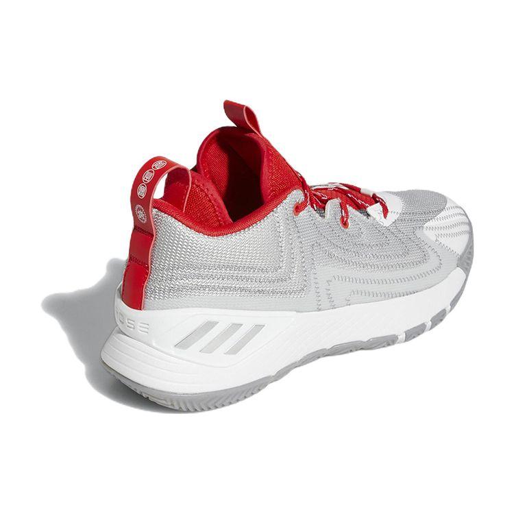 Adidas D Rose Son of Chi 2 Dufu-Beyond the Frontier Unisex Sneakers Silver Silver-Metallic Vivid-Red H03651