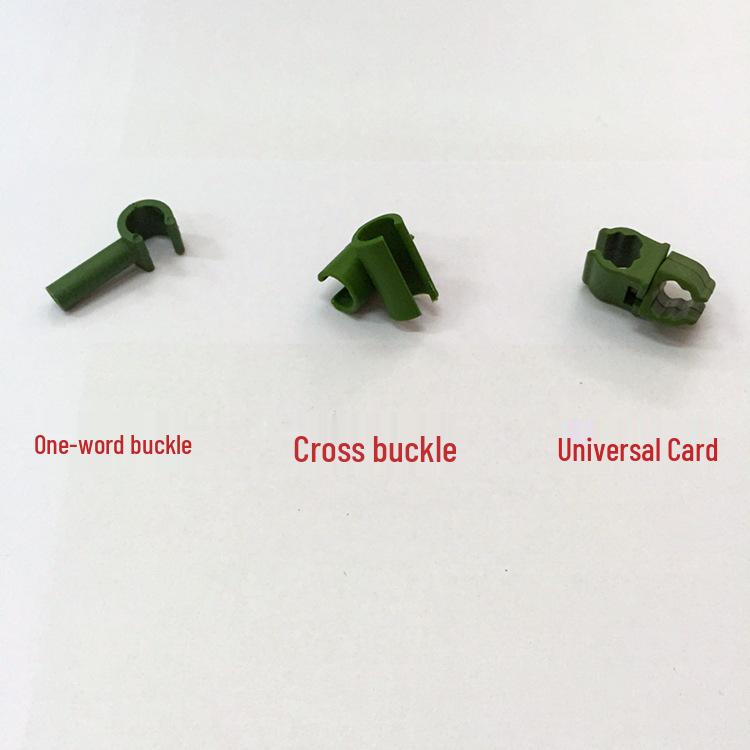 Набор зажимов и соединителей для садовых колышков 8mm Straight Buckle