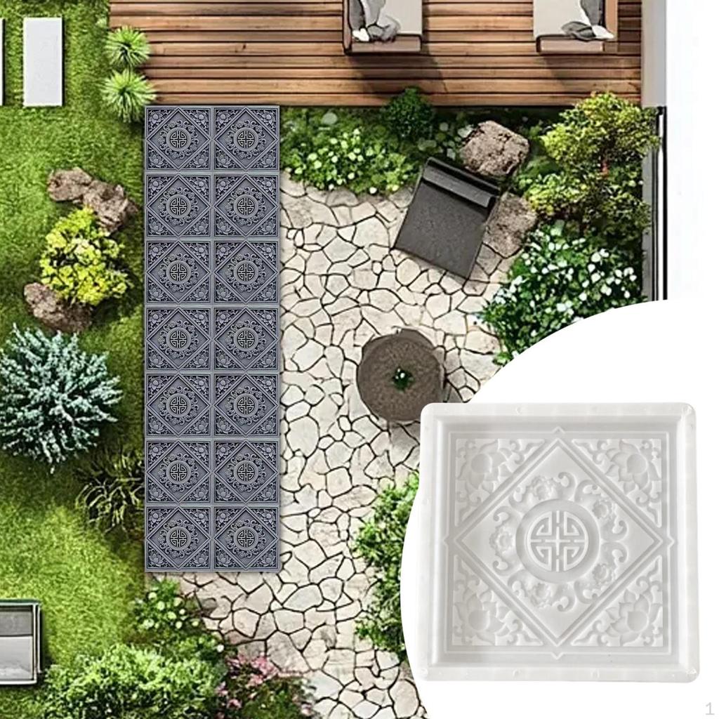 Cement Brick Concrete Model, Step, Decorative, Decoration, Paving Tool, Floor Tile Model for