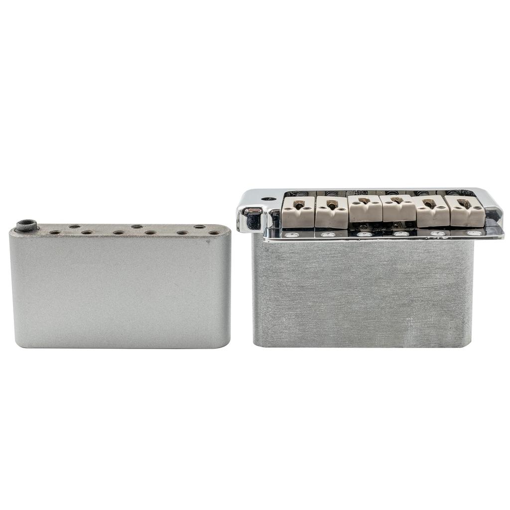 Musiclily Ultra String Pitch Steel Tremolo Block for 40mm Wilkinson M Series Electric Guitars 10.5mm Push-In Stratocaster-Style