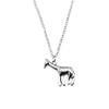 Panda Charm Necklace Cute Animal Pendant For Kids Chinese Culture Jewelry 43cm Chain