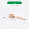 Wooden Coffee Measuring Spoon 8g/10g - Black Walnut & Beech, Long/Short Handle