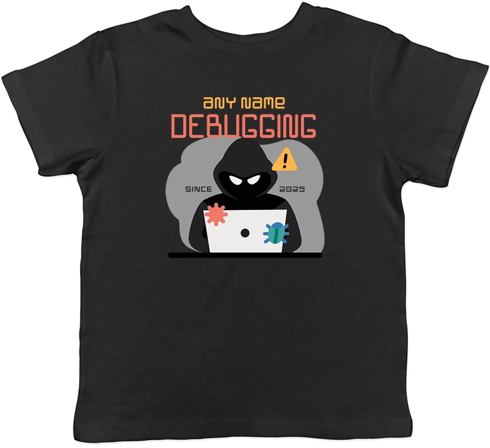 

Personalised IT Technician Debugging Since Kids T-Shirt Boys Girls Gift 150