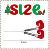 4 PCS Christmas Elf Legs Picks-Elf Feet Tree Ornaments with Fixed Wire-Striped Plush Stuffed Elf Leg Picks for Christmas Tree Party Home Decorations