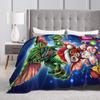 Christmas Horror Movie   Warm Blankets G-Gremlins Gizmo Camping Plush Bedding Throws Home Decor Flannel Bedspread Sofa Bed Cover