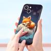 Phone Case Cover for iPhone 17 Pro Max 16 15 14 13 12 11 Pro Max Plus 17AIR Shockproof Soft TPU Shell Cute Animal Fox Fundas Bag