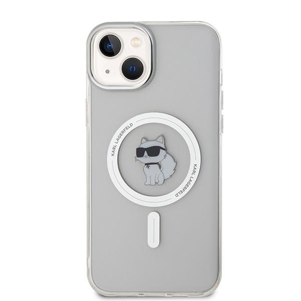 Karl Lagerfeld Klhmp15Mhfccnot Iphone 15 Plus / 14 Plus 6.7 Transparent Hardcase Iml Choupette Magsafe