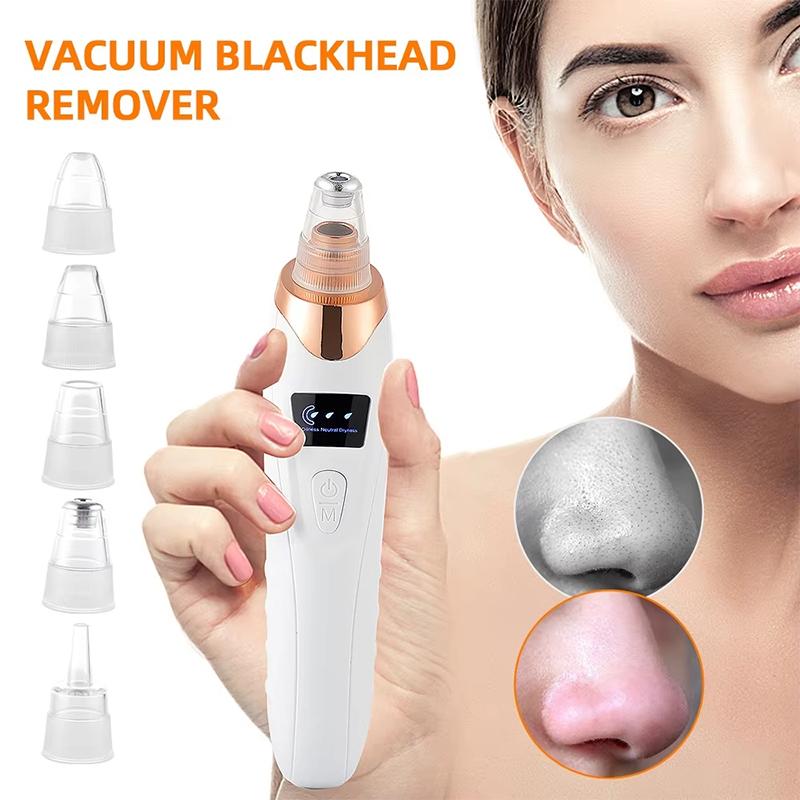 Multi-Functional Cleaning Blackhead Remover Pore Acne Pimple Removal Face T Zone Nose Cleaner Vacuum Suction Facial Beauty Devi