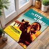 1PC City Poster with Gunman Carpet for Living Room Bedroom Sofa Home Decor Rus Non-slip Floor Mat Luxury Gift