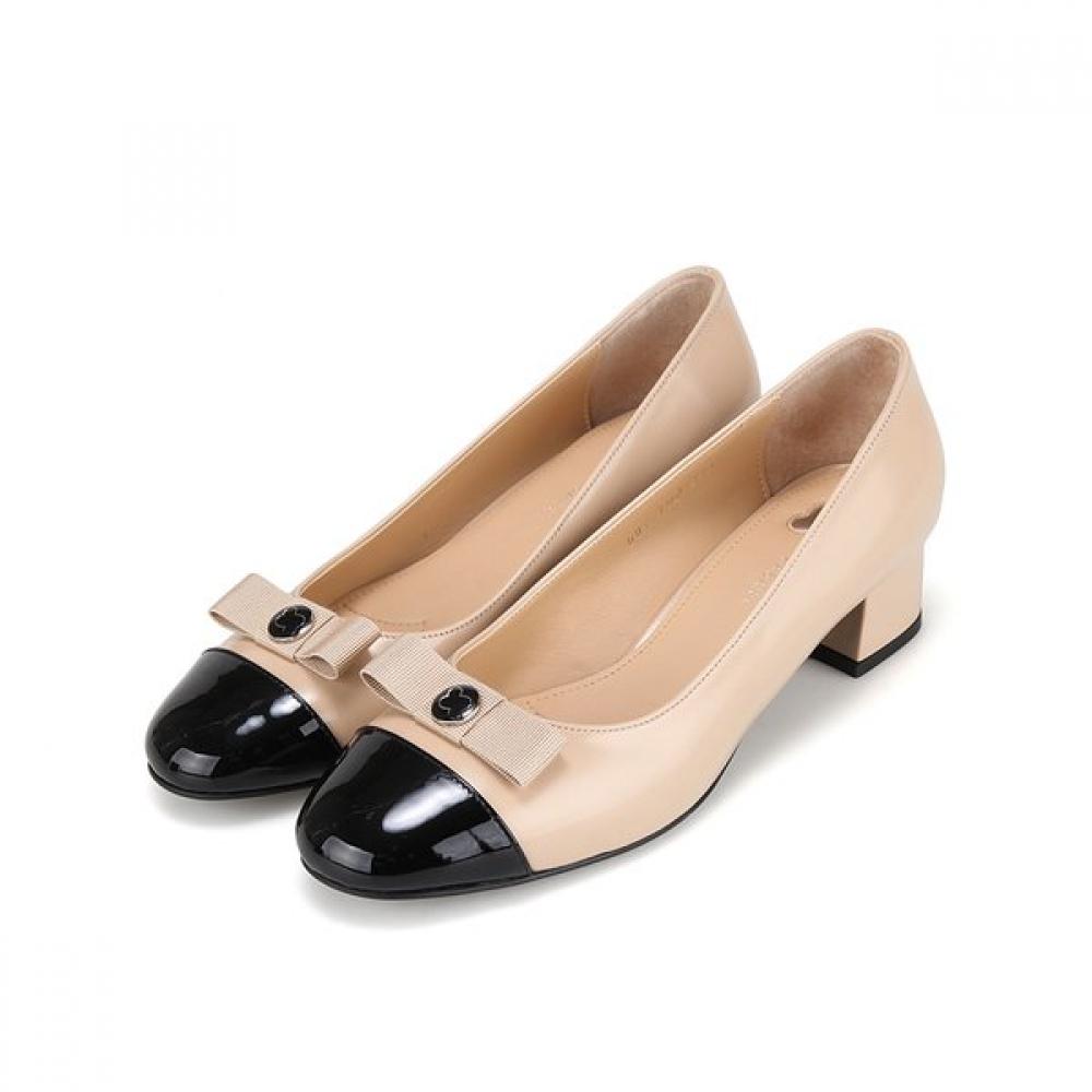 Barbara Enamel Combi Leather Pumps Bbi102be 250mm