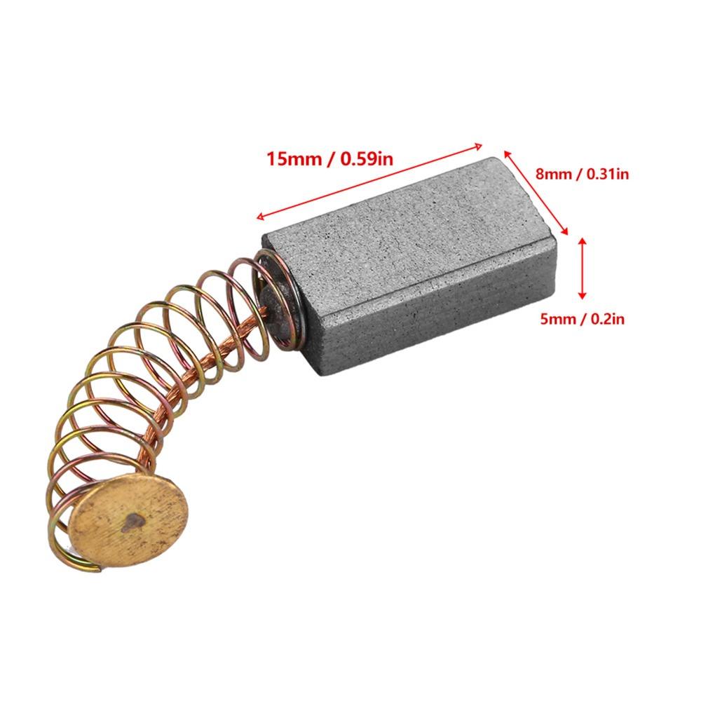 20pcs 125# Carbon Brush Replacement Carbon Power Tool Part Motor Carbon Brushes Hammer Drill Motor