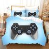 Fashion Gamepad Bedding Set Kids Game Comforter Quilt Adult Gift Bed Linen Bedroom Duvet Covers Single Queen King Size
