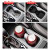 Console Water Cup Holder for Nissan Frontier 2025-2025 2026 Limiter Fixed Drink Storage Box Tray Silicone Car Accessories Black