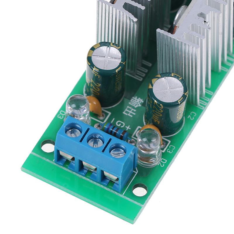 Lm7815 + Lm7915 ±15V Dual Voltage Regulator Rectifier Bridge Power Supply Module