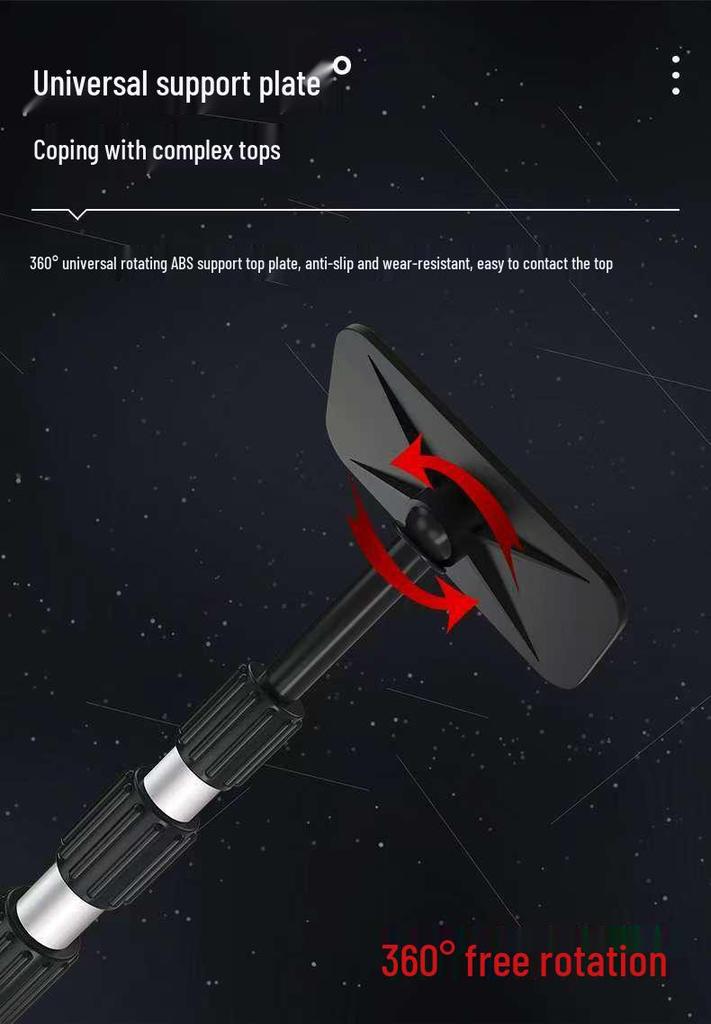 Telescopic Pole Support Bracket with Infrared Water Level and Universal Tripod Accessories