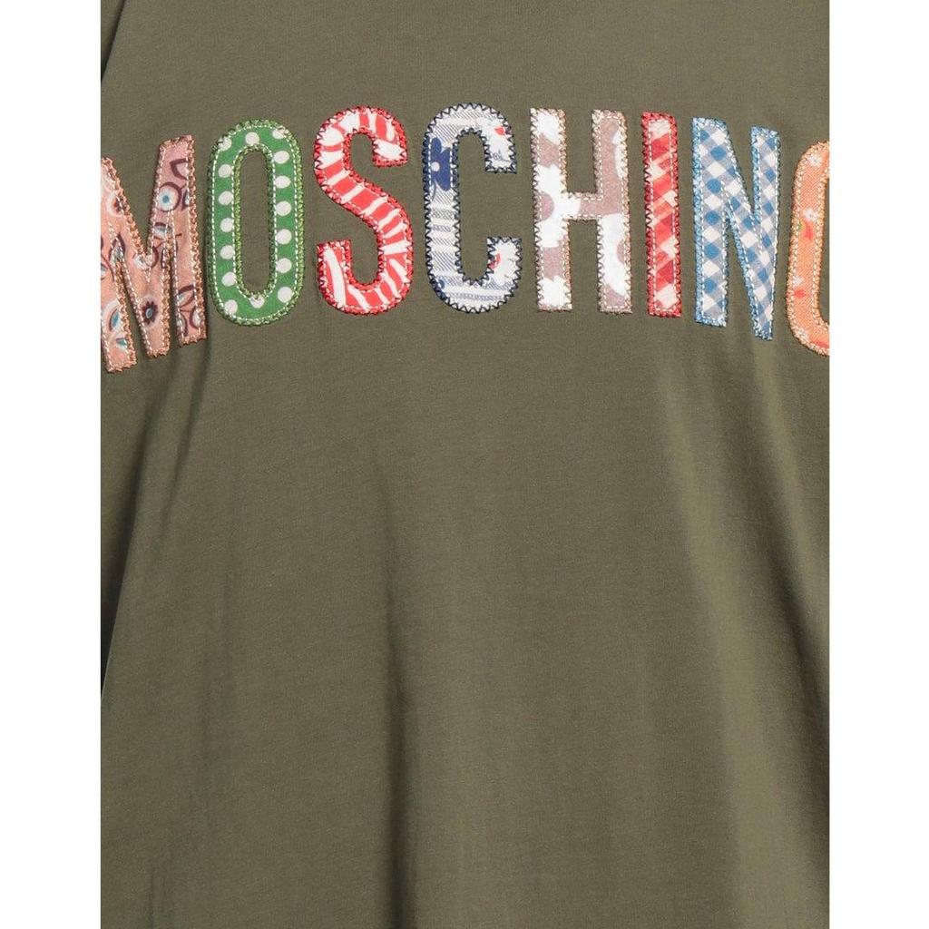Moschino Mens Embroidered Logo T-Shirt