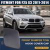 Lid For BMW F25 X3 2011- 2014 Tow Hook Eye Cover Cap Front Bumper Replacement Part 51118052086