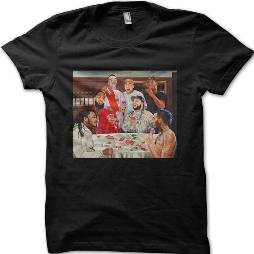 Legends Never Die dead rappers cotton t-shirt 9028 S разноцветный