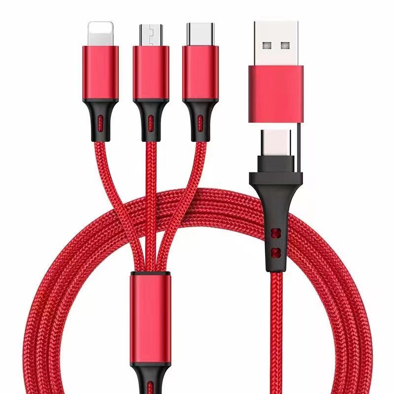 

PD 3-in-1 USB to Type-C Multi-Purpose Car Charging Cable