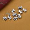 Sterling Silver Bow Knot Spacer Beads for DIY Bracelets