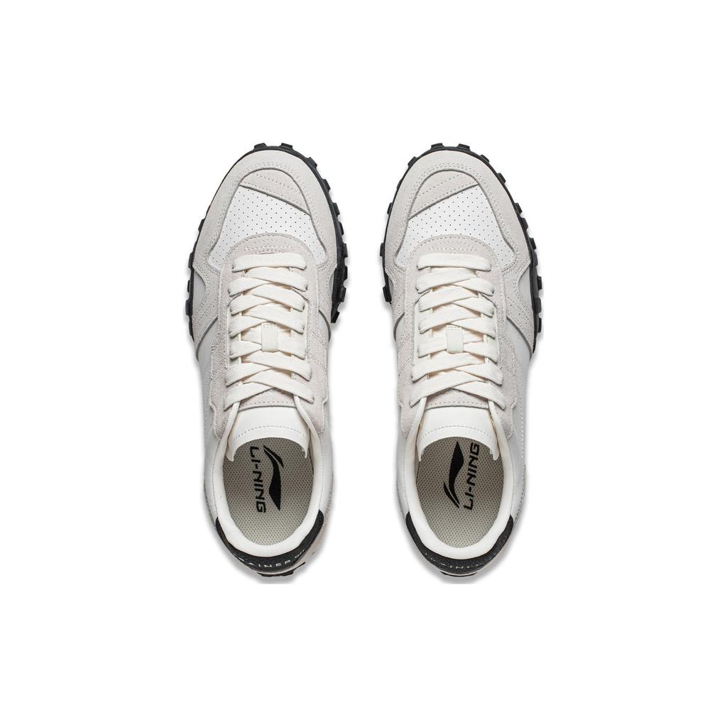 Li Ning Cloud Sichuan Collection VTNG Slip Resistant Abrasion Resistant Low top Casual Shoes Men's Mist White AGCT309-4