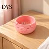 Multipurpose Cotton Swab Container 3D Printed Piglet Storage Bowl, Cute Pig Desktop Organizer for Hair Ties Minimalist Tidy Bowl and Jewelry,