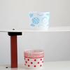 OLOEY Frosted Polka Dot High Borosilicate Glass Cup