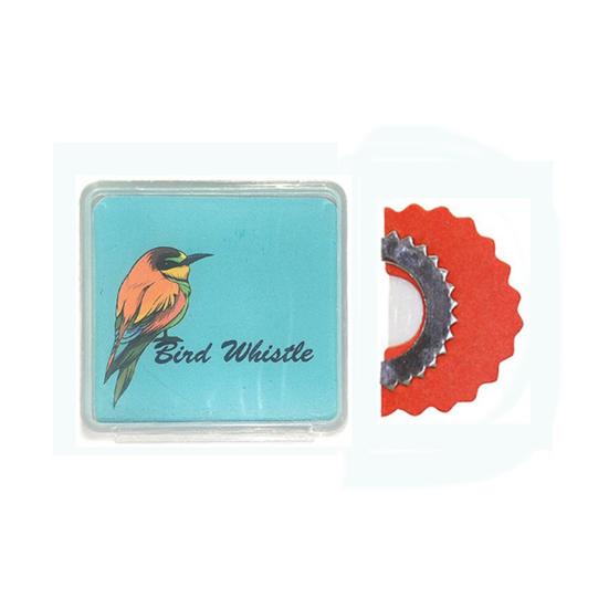 Bird Whistle Toy Metal Bird Call Imitator Realistic Chirping Sound Prop for Bird Watching Photography