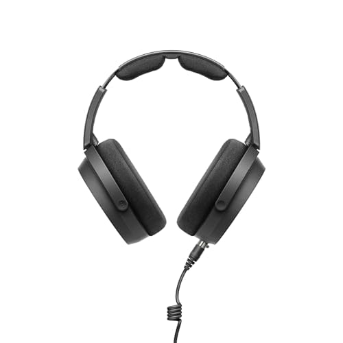 Sennheiser HD 490 PRO Plus Open-Back Studio Monitor Headphones (Product Code: 700287) with Premium Case, 3m Cable, German-Designed Open-Back Design, I
