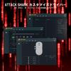 ATTACK SHARK X8ULTIMATE Gaming 8000Hz Nordic PAW3950 MAX 42000 for 800mAh Rechargeable Battery To 500 for Medium To Large Includes Grip Tape Standards