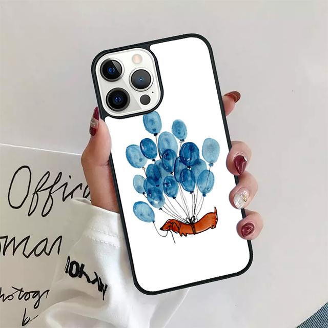 Sausage Dog Dachshund Art Coque Shell For iPhone 17 Air 15 16 14 13 12 Pro Max 11 Pro Max Plus Phone Case Cover