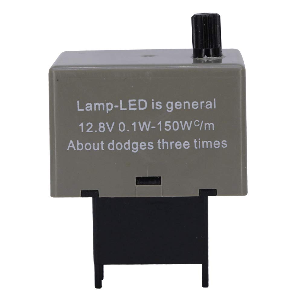 HUIQIAODS 8-Pin Turn Signal, LED Compatible with LED Turn Signals, High Fla Prevention, Turn