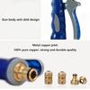 1~4PCS Portable High Pressure Durable Handheld Water Gun Garden Lawn Watering Car Wash Sprinkler Tool Hose Adjustable Brass