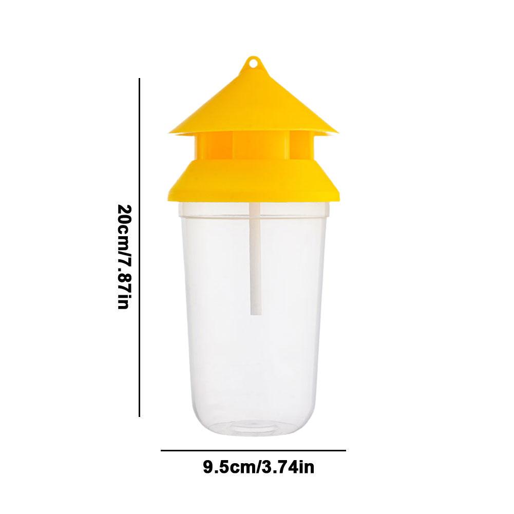1/2/3/5PCS Wasp Trap Fruit Fly Flies Insect Bug Hanging Honey-Trap Catcher Killer No-Poison Hanging Tree Pest Control For Tool