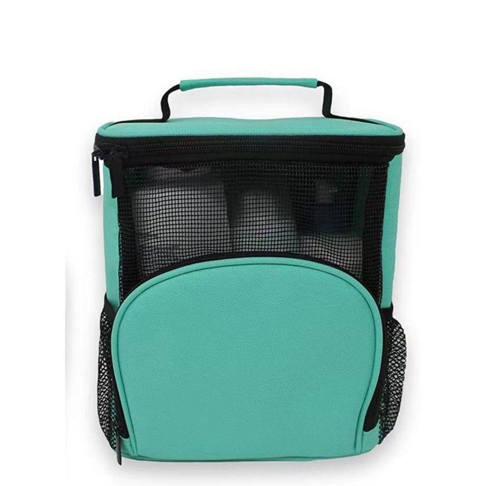 Quick Dry Shower Bag Portable Toiletry Case Lightweight Foldable Mesh Tote  Bathroom
