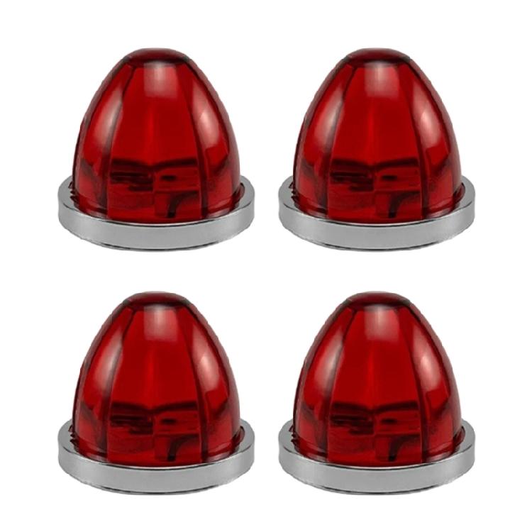 LKW Seitenmarkierungsleuchte Rückbrems-Stopplichter Blinker Begrenzungsleuchte Seitenmarkierungs-Kontrollleuchten für Anhänger LKW