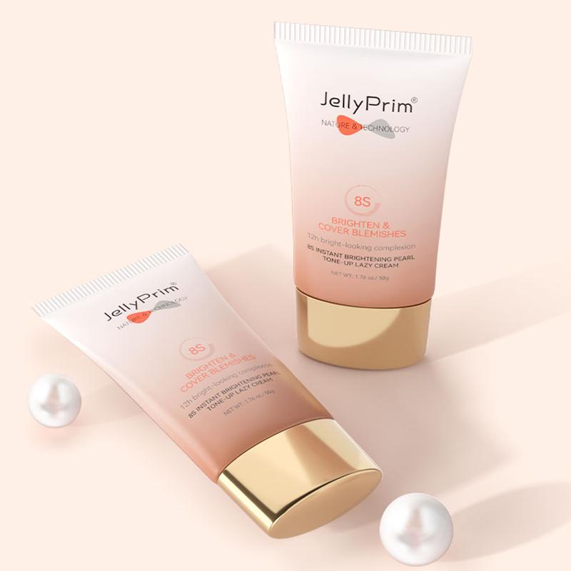 Instant Whitening Cream Women Foundation Cream for Face Makeup Concealer Dark Spots Acne Scars Remove Skincare Facial Cream