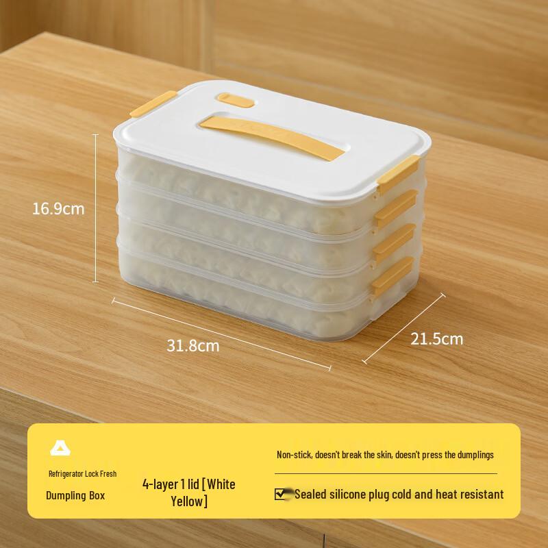 Stackable Dumpling Storage Container
