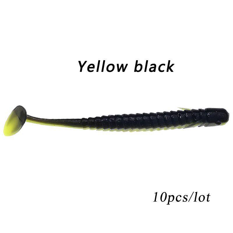

10 шт., мягкая рыболовная приманка, силиконовая приманка, 7,5 см, 2 г, приманка для плавания на окуня, искусственная приманка, рыболовные снасти