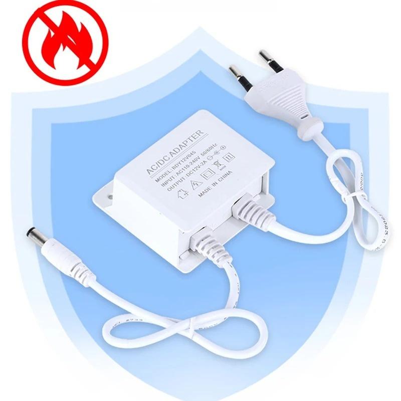 12V 2A AC/DC Netzteil Regensicheres Gehäuse Überspannungsschutz Für Outdoor-CCTV-Sicherheitskamerasysteme