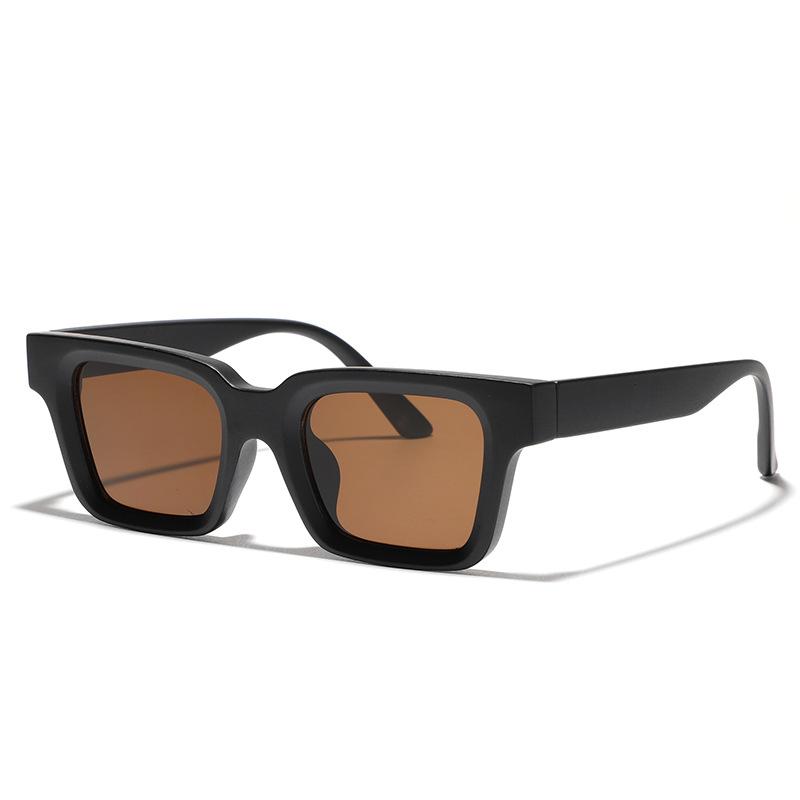 Glasses Retro Square Frame Sunglasses Men'S Sweet Cool Art Style Frame Glasses Sunglasses Women