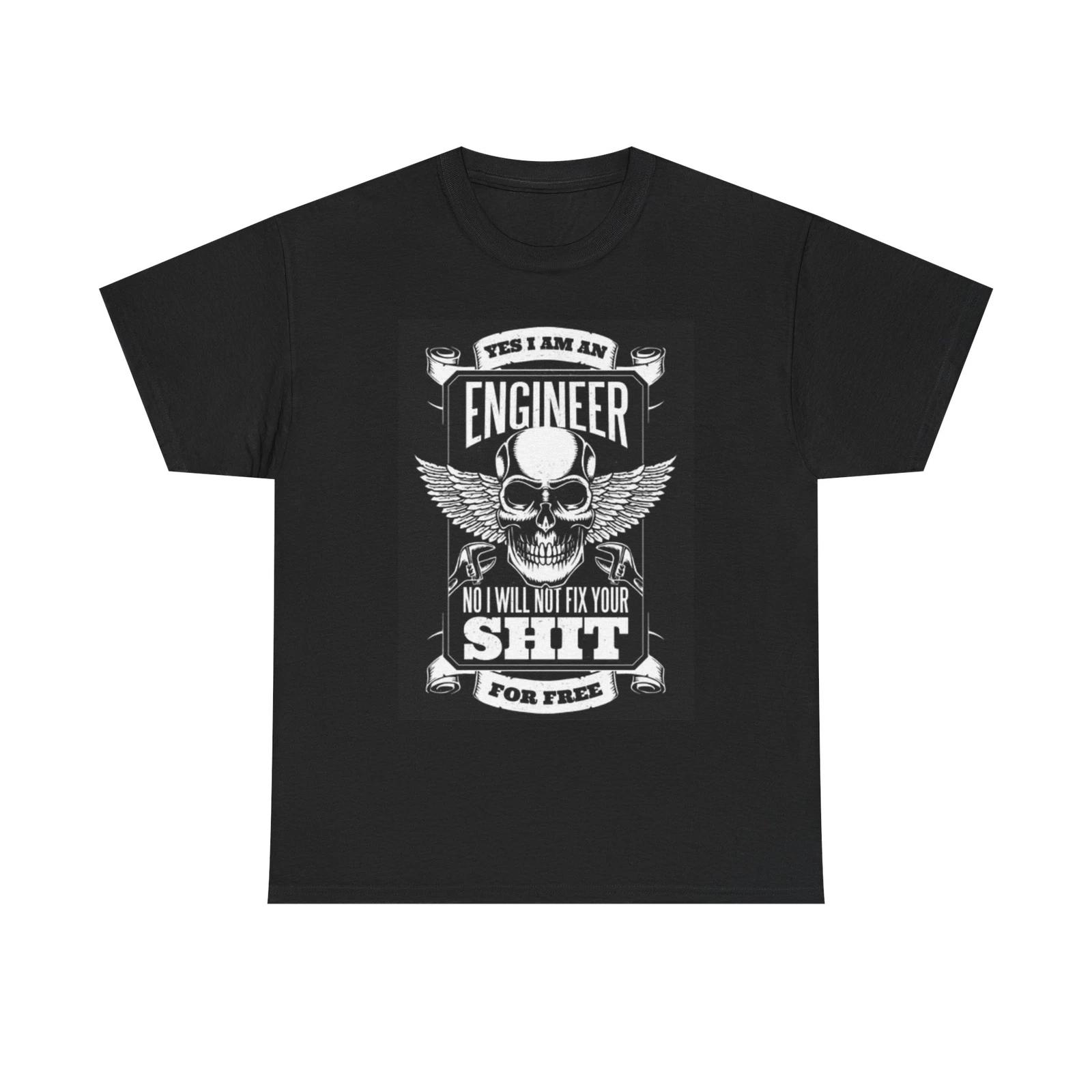 Men s and Women s T-shirts Yes Im An Engineer Graphic S