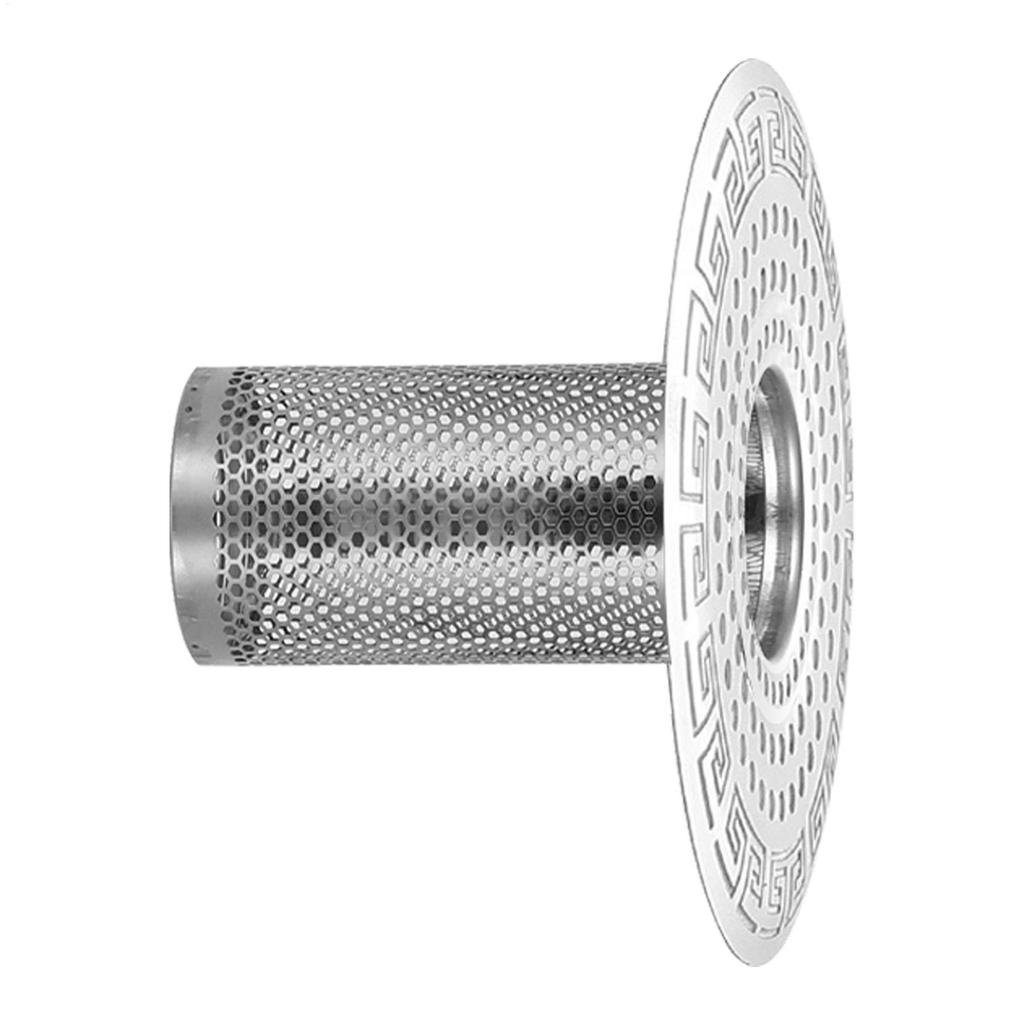 Sink Strainer Floor Drain Filter Stainless Steel Mesh Kitchen Sink Filter Bathtub Hair Catcher Stoper Anti-clog Shower Net