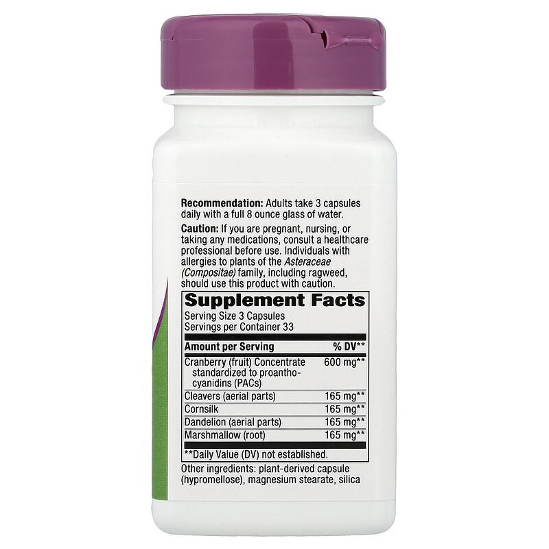 Urinary with Cranberry, 100 Vegan Capsules