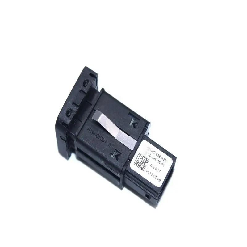 16D959839 5C7959839 5C7959839C3Q7 Engine Switch Start Stop Push Button 4 Pin For VW Jetta 2011-2017
