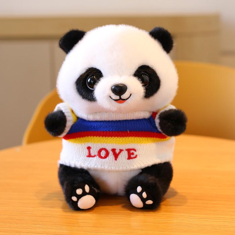 Adorable Giant Panda Plush Toy - Realistic Stuffed Animal for Kids