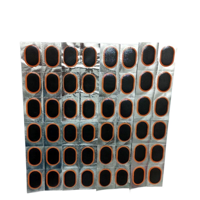 Easy To Use Bicycle Inner Tube Repair Kit 24/48/56Pcs Vulcanizing Patches Glue for Outdoor Adventure Cycling