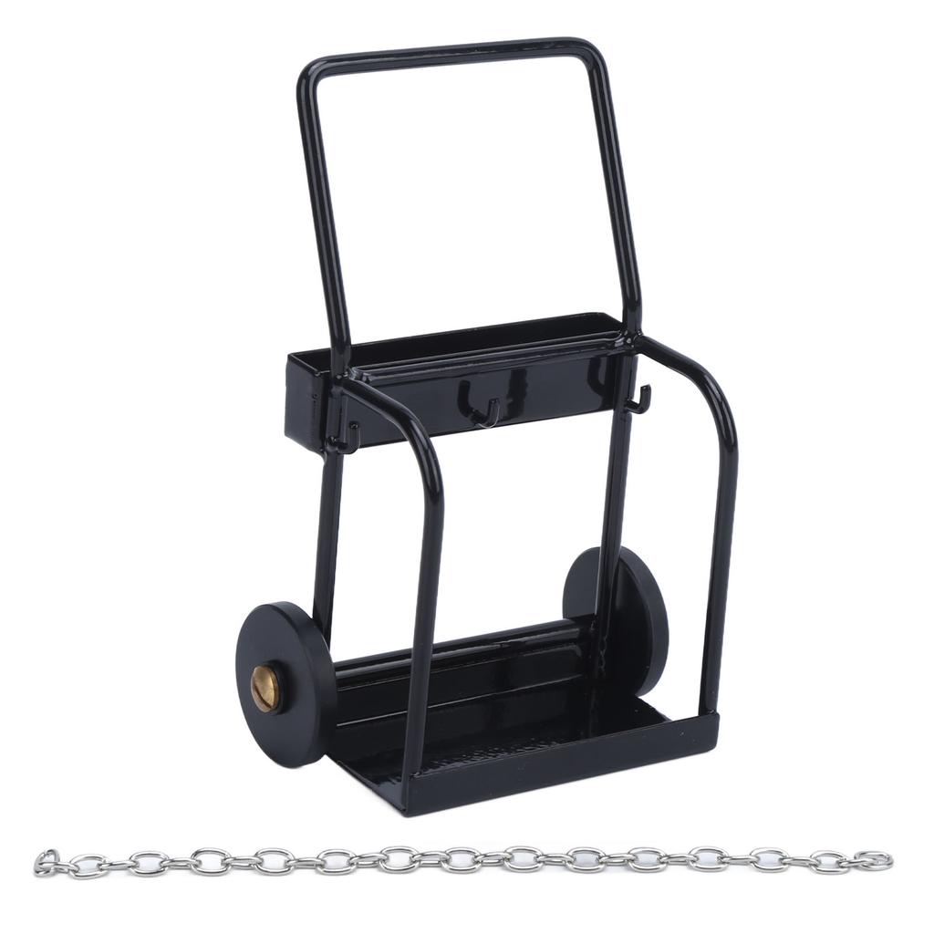 110 Simulation Trolley Cart Aluminum Alloy Tool Cart for Remote Control Climbing Cars