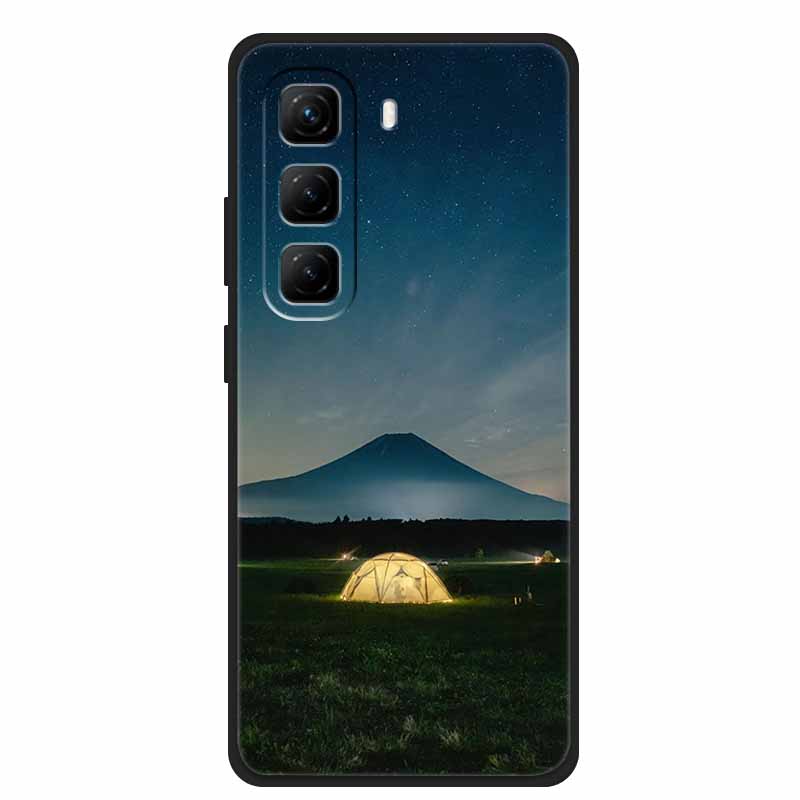 

Для телефону Infinix Hot 50 4G Чохол Рожевий Колір Мармурова Задня Кришка Hot 50pro plus 50 pro+ М який Силіконовий Чохол з ТПУ Популярний Розписаний Чохол -Infinix Hot 50 4G