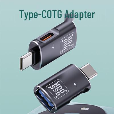 Adattatore OTG da Type-C a USB 3.0 per Apple e Huawei - Collega chiavetta USB, mouse, tastiera
